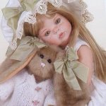 Фарфоровая кукла от Линды Рик