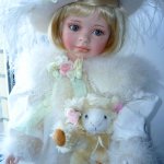 Фарфоровая кукла от Линды Рик и Памэлы Эрфф