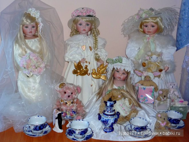 Фарфоровые куколки от Линды Рик "Подружки невесты" | Бэйбики Фарфоровые куколки от Линды Рик "Подружки невесты" (фото 6)