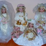 Фарфоровые куколки от Линды Рик "Подружки невесты"