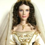 Роскошная фарфоровая кукла от Франклин Минт Принцесса Александра