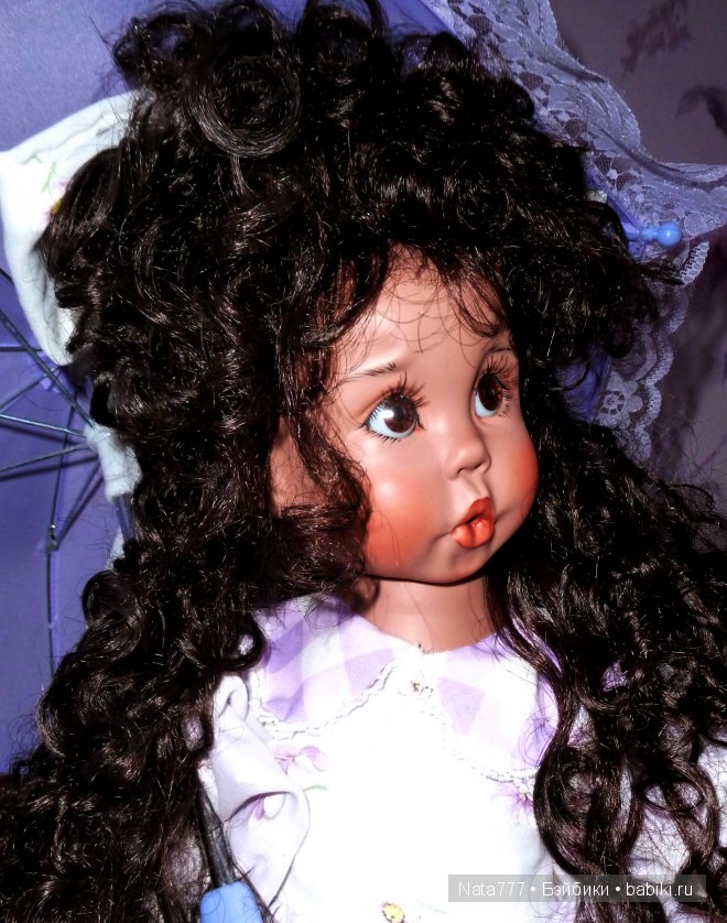 Роскошная и очаровательная фарфоровая кукла от Линды Рик (фото 7)