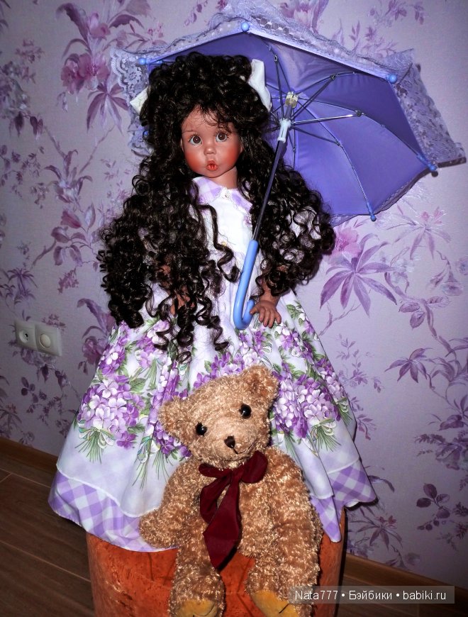 Роскошная и очаровательная фарфоровая кукла от Линды Рик (фото 10)