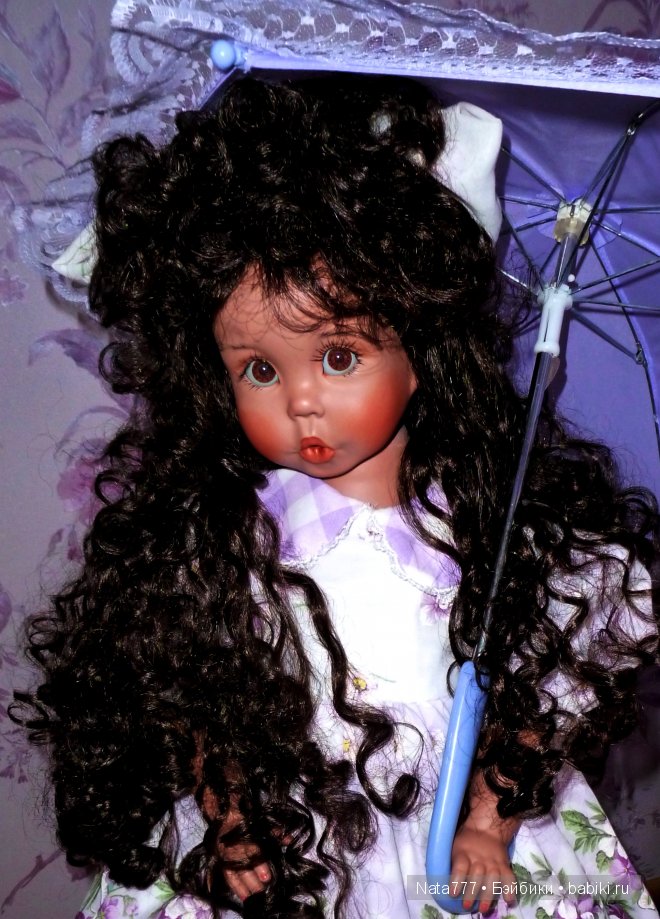 Роскошная и очаровательная фарфоровая кукла от Линды Рик (фото 9)