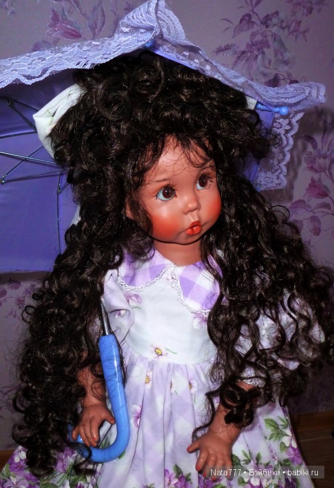 Роскошная и очаровательная фарфоровая кукла от Линды Рик (фото 6)