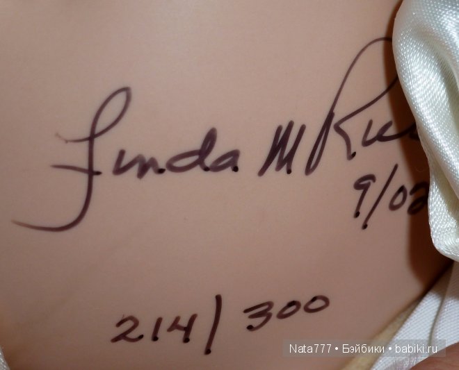 "Грация и превосходство" фарфоровая красавица от Линды РИк