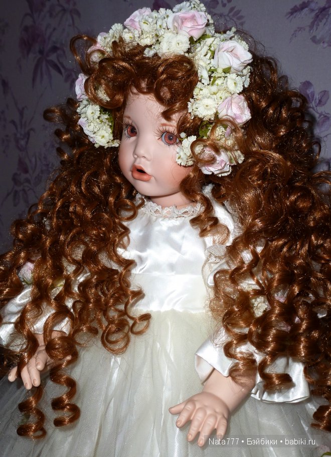 "Грация и превосходство" фарфоровая красавица от Линды РИк (фото 9)