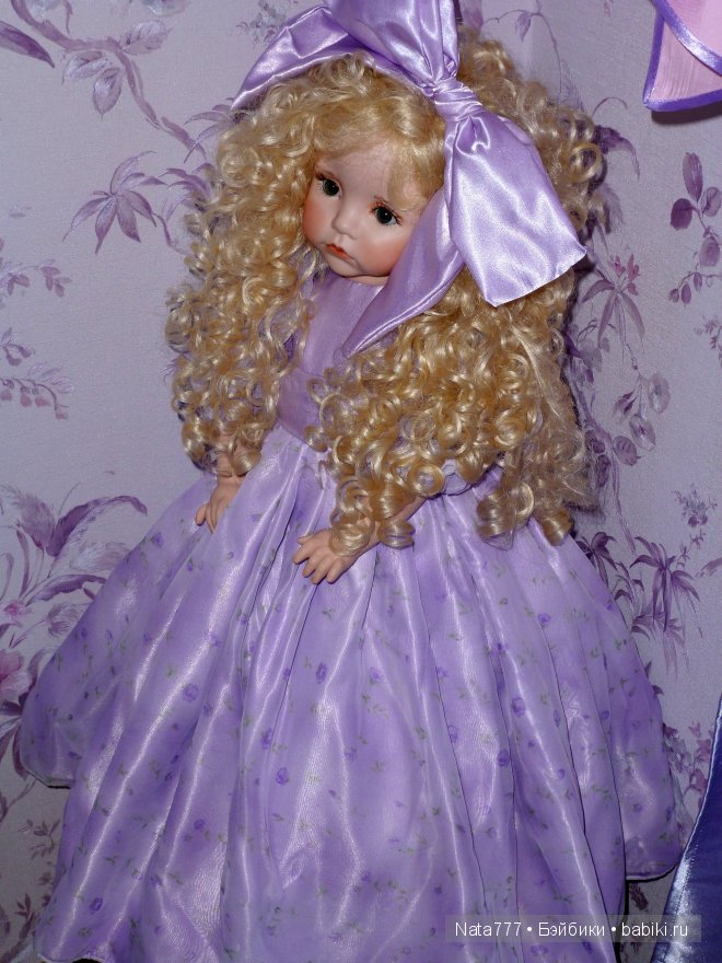 Коллекционная фарфоровая кукла от Линды Рик