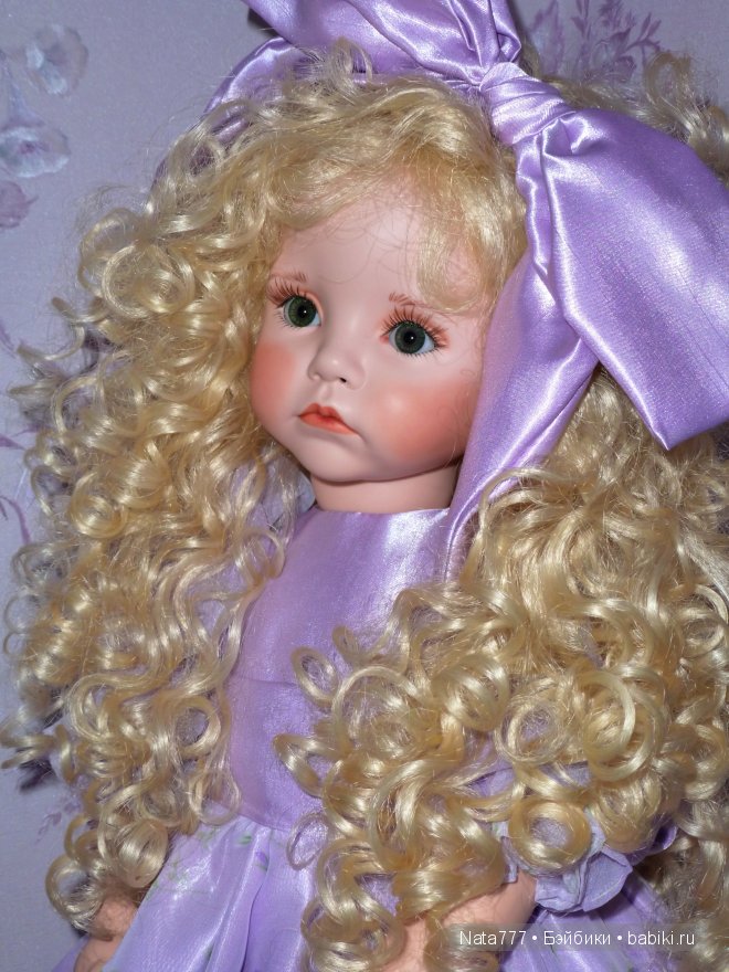 Моя мечта!! Коллекционная фарфоровая кукла от Линды Рик (фото 2)