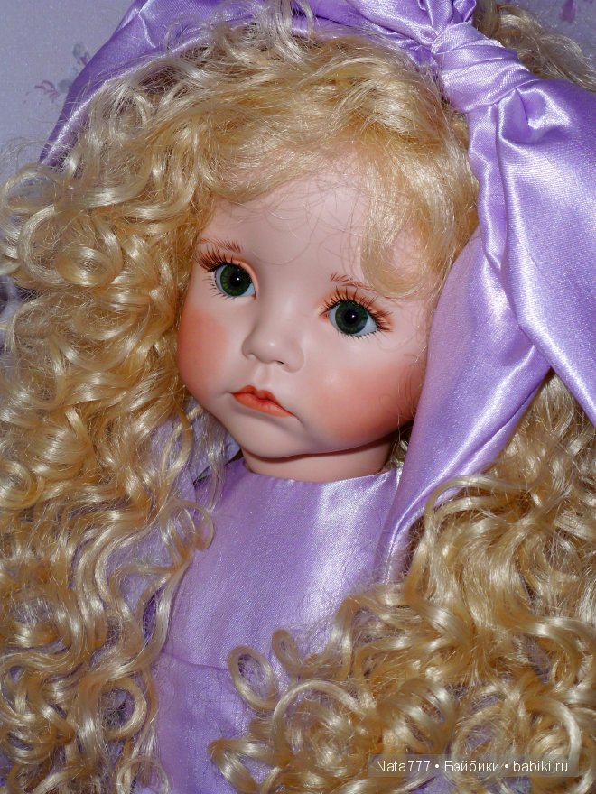 Коллекционная фарфоровая кукла от Линды Рик