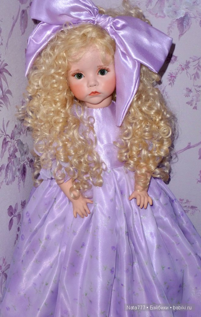 Коллекционная фарфоровая кукла от Линды Рик
