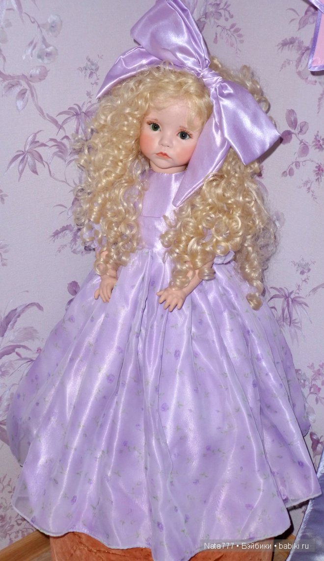 Моя мечта!! Коллекционная фарфоровая кукла от Линды Рик (фото 3)