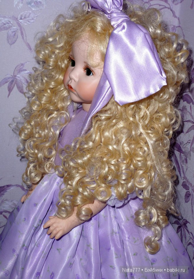 Коллекционная фарфоровая кукла от Линды Рик