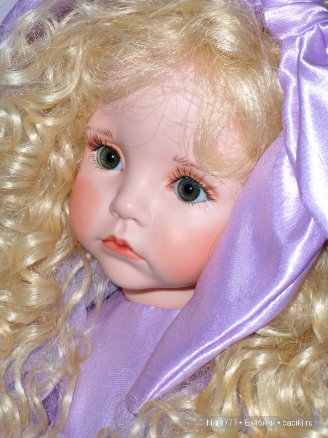 Коллекционная фарфоровая кукла от Линды Рик