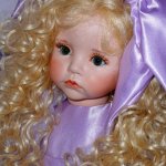 Моя мечта!! Коллекционная фарфоровая кукла от Линды Рик