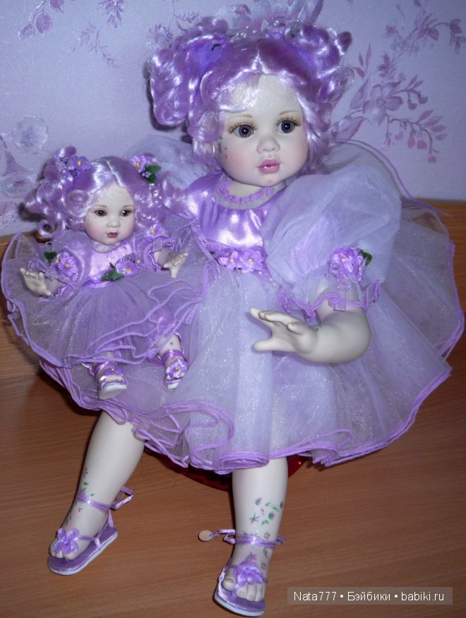 "Daisyetta and Sabrina" фарфоровые куклы от Мари Осмонд