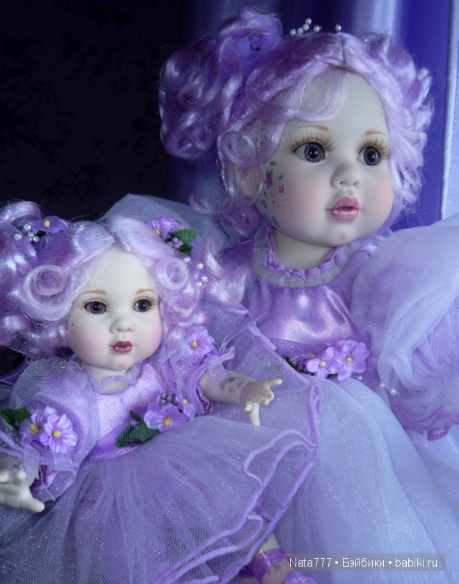 "Daisyetta and Sabrina" фарфоровые куклы от Мари Осмонд (фото 8)