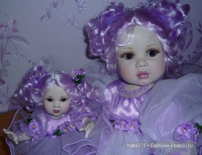"Daisyetta and Sabrina" фарфоровые куклы от Мари Осмонд (фото 2)