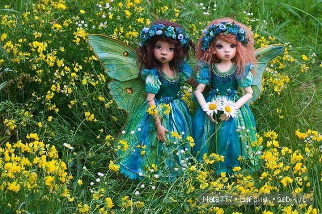 Прекрасные, сказочные и волнующие куклы от Kaye Wiggs