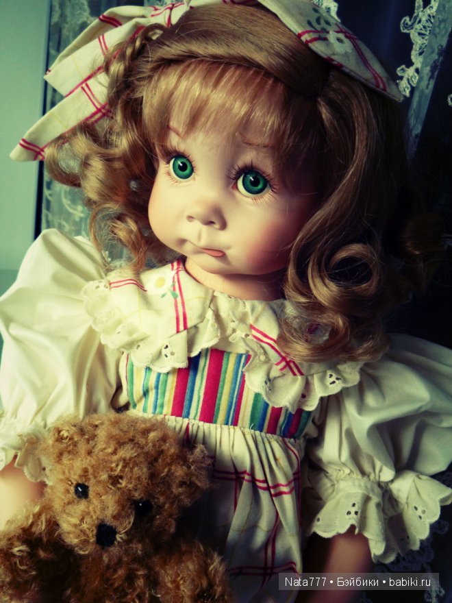 Фарфоровая кукла от Линды Рик