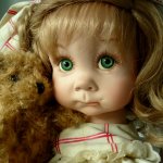 Фарфоровая кукла от Линды Рик