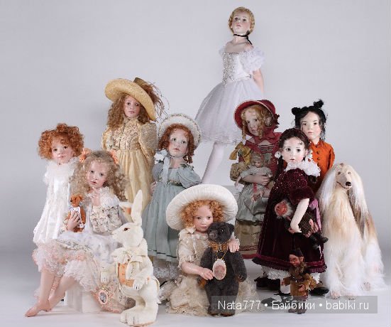 Прекрасные куклы от Hildegard Gunzel