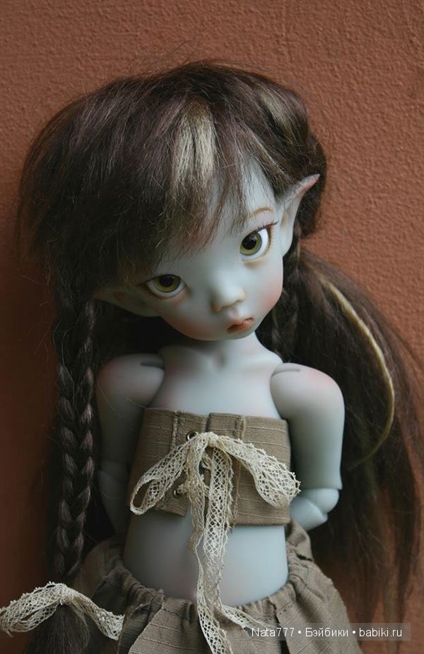 Потрясающая кукла открылся преордер Linda Elf in grey skin by Linda Macario (фото 2)