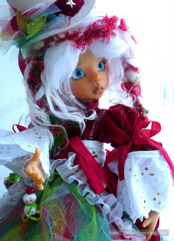 С Новым годом и Рождеством! Кукла Kaye Wiggs (фото 3)