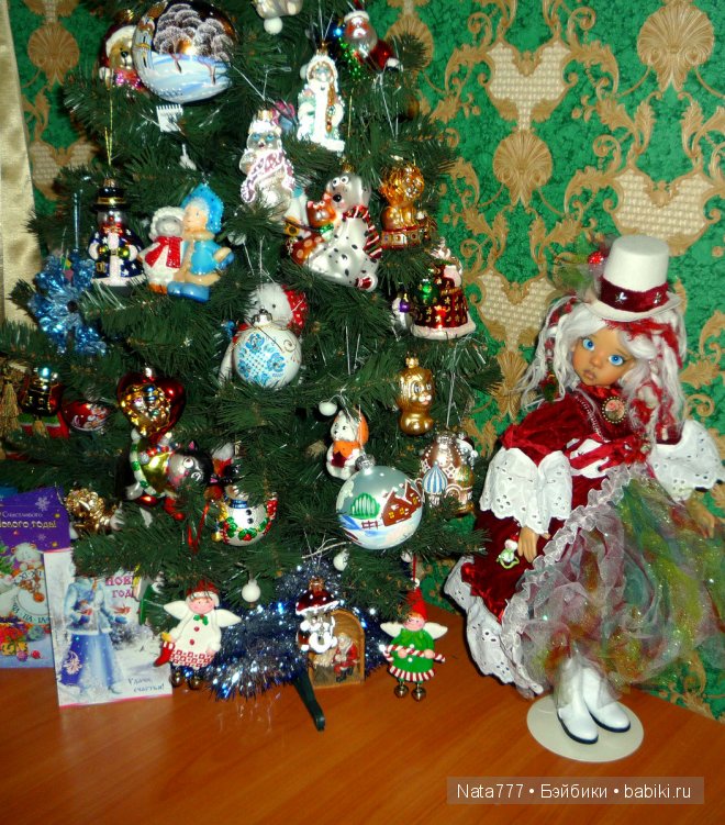 С Новым годом и Рождеством! Кукла Kaye Wiggs (фото 10)