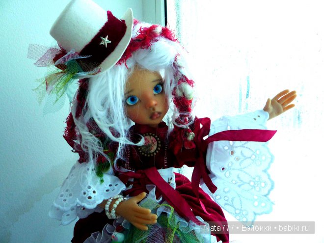 С Новым годом и Рождеством! Кукла Kaye Wiggs