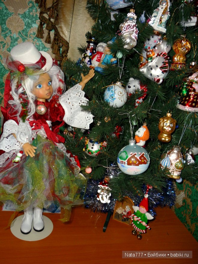 С Новым годом и Рождеством! Кукла Kaye Wiggs (фото 8)