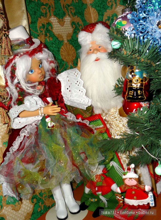 С Новым годом и Рождеством! Кукла Kaye Wiggs (фото 9)