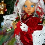 С Новым годом и Рождеством! Кукла Kaye Wiggs