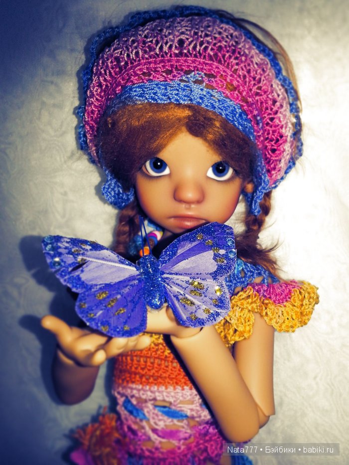 "Маленькая Покахонтас" Иззи в тане от Kaye Wiggs