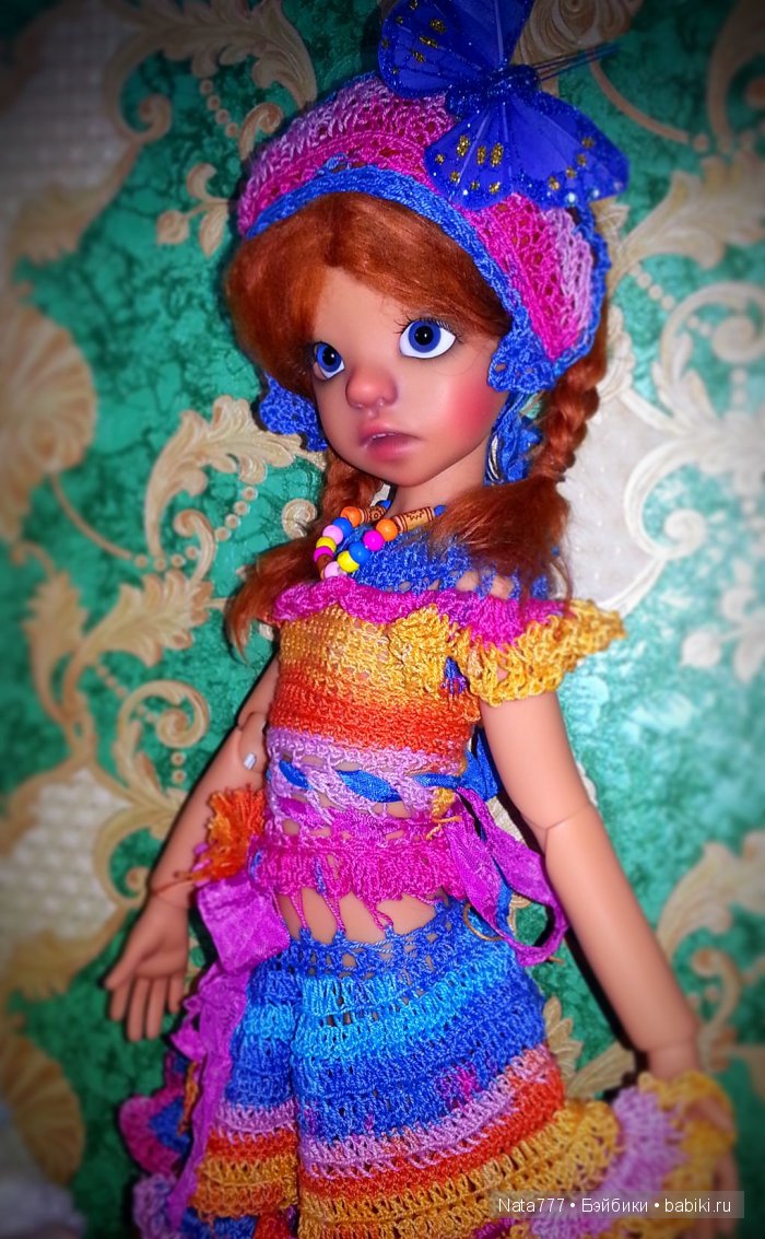 "Маленькая Покахонтас" Иззи в тане от Kaye Wiggs (фото 5)