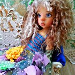 Яркий цветочный наряд для моей красавицы Лайлы, Kaye Wiggs