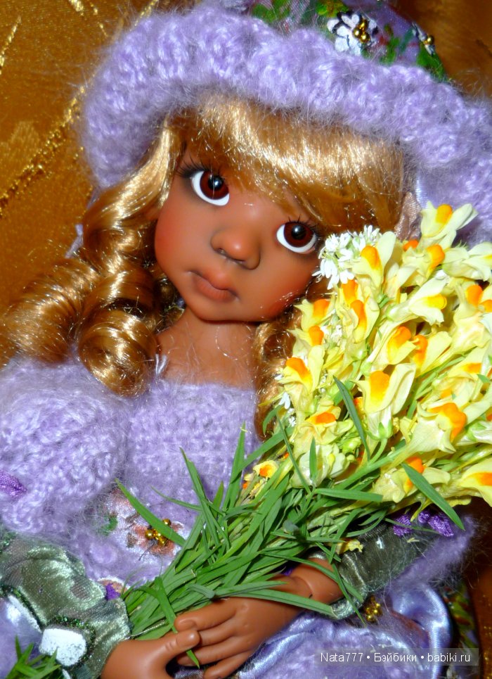 Цветочная фея — Куклы Kaye Wiggs (Кайе Виггс): авторские BJD (БЖД)