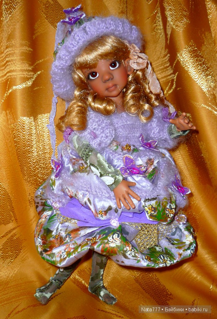 Цветочная фея — Куклы Kaye Wiggs (Кайе Виггс): авторские BJD (БЖД) (фото 6)
