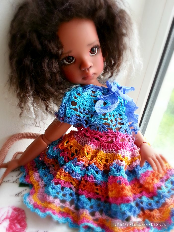 Новый яркий наряд для кукол Kaye Wiggs (фото 3)