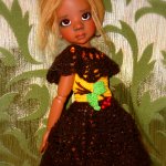 Краски осени нового наряд для кукол Kaye Wiggs