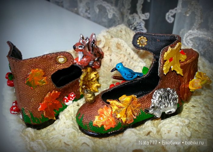 Моя авторская работа по декорированию обуви (фото 5)