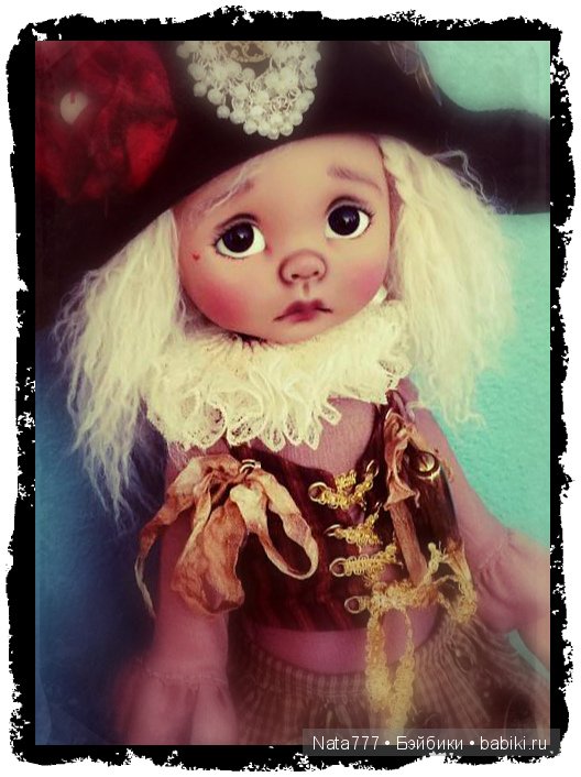 OOAK Chocolate Wendy as Captain of the High Seas! by Nikki Britt