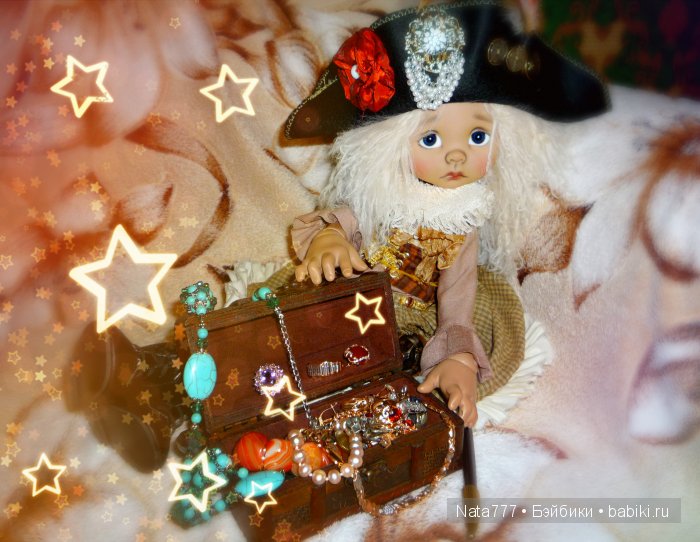 OOAK Chocolate Wendy as Captain of the High Seas! by Nikki Britt