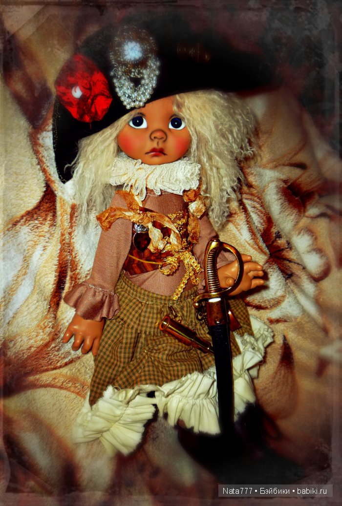 OOAK Chocolate Wendy as "Captain of the High Seas!" by Nikki Britt (фото 4)