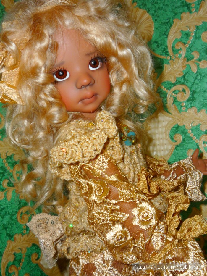 Золотая Талиссочка — Куклы Kaye Wiggs (Кайе Виггс): авторские BJD (БЖД) (фото 3)