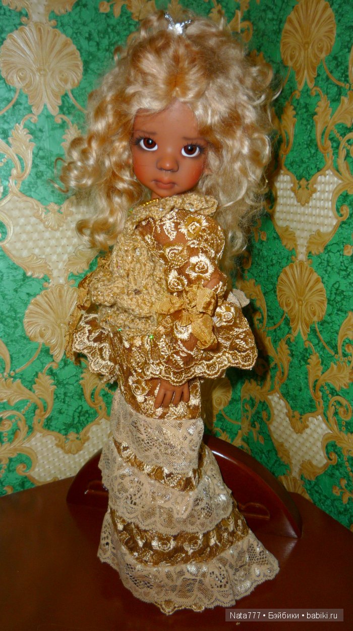 Золотая Талиссочка — Куклы Kaye Wiggs (Кайе Виггс): авторские BJD (БЖД) (фото 5)