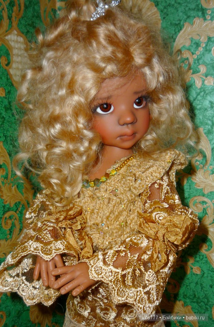 Золотая Талиссочка — Куклы Kaye Wiggs (Кайе Виггс): авторские BJD (БЖД) (фото 8)