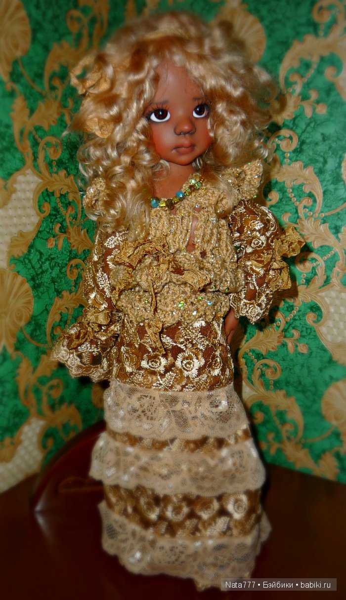 Золотая Талиссочка — Куклы Kaye Wiggs (Кайе Виггс): авторские BJD (БЖД)