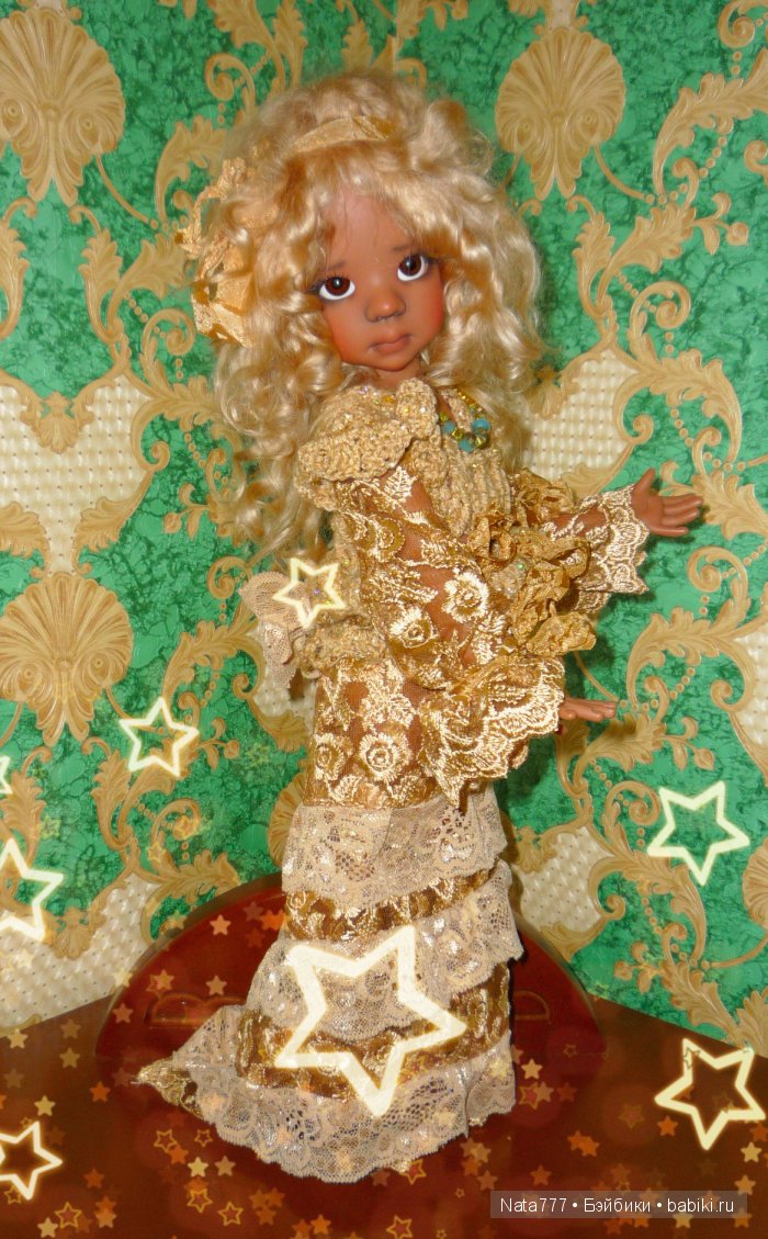 Золотая Талиссочка — Куклы Kaye Wiggs (Кайе Виггс): авторские BJD (БЖД) (фото 2)