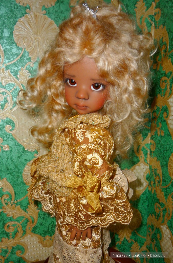 Золотая Талиссочка — Куклы Kaye Wiggs (Кайе Виггс): авторские BJD (БЖД) (фото 4)